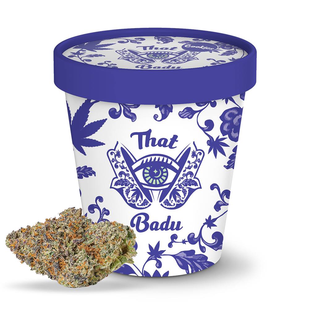 That Badu Cannabis Flower Cookies